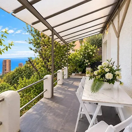 Сasa de vacaciones Monaco Sea-view With Jacuzzi Beausoleil