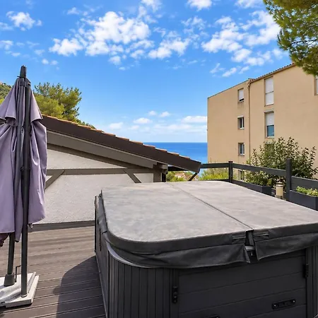 Monaco Sea-view With Jacuzzi Сasa de vacaciones *